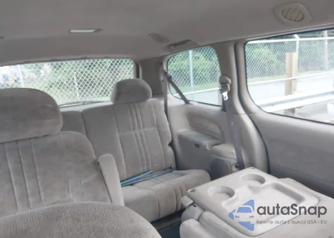 2001 Toyota Sienna Le from USA, damaged, VIN 4T3ZF13C81U407725